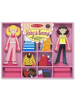 משחק הלבשה מגנטי abby amp; emma מליסה ודאג