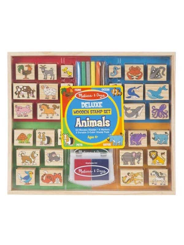 סט חותמות ענק דלוקס חיות מליסה ודאג