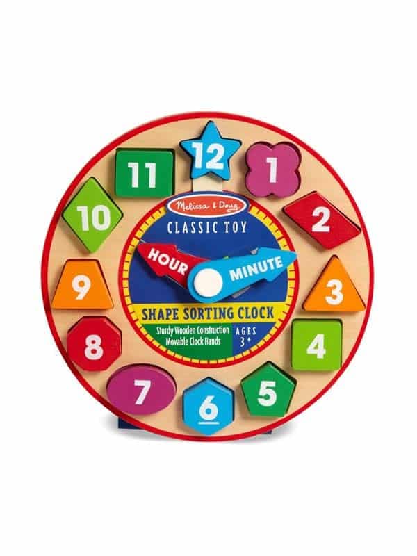 שעון למיון צורות מליסה ודאג