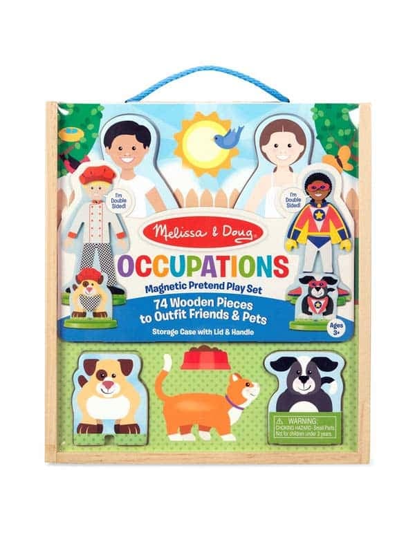 סט מגנטי מקצועות מליסה ודאג