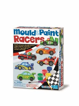 מגנטים גבס מכוניות מרוץ (4M)