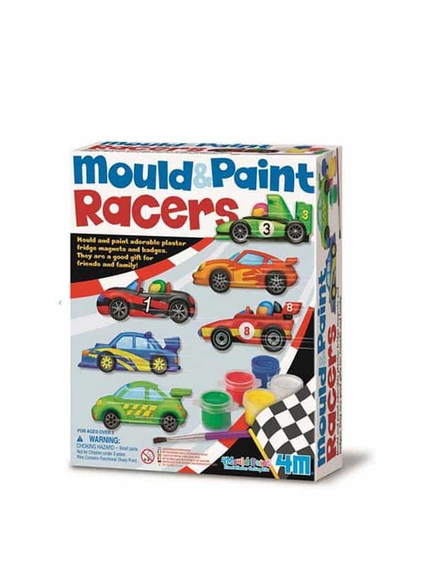 מגנטים גבס מכוניות מרוץ (4M)