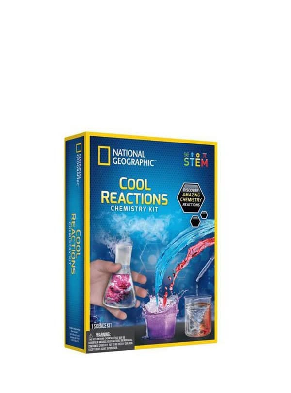 ערכת כימיה - תגובות מגניבות (נשיונל ג'יאוגרפיק)