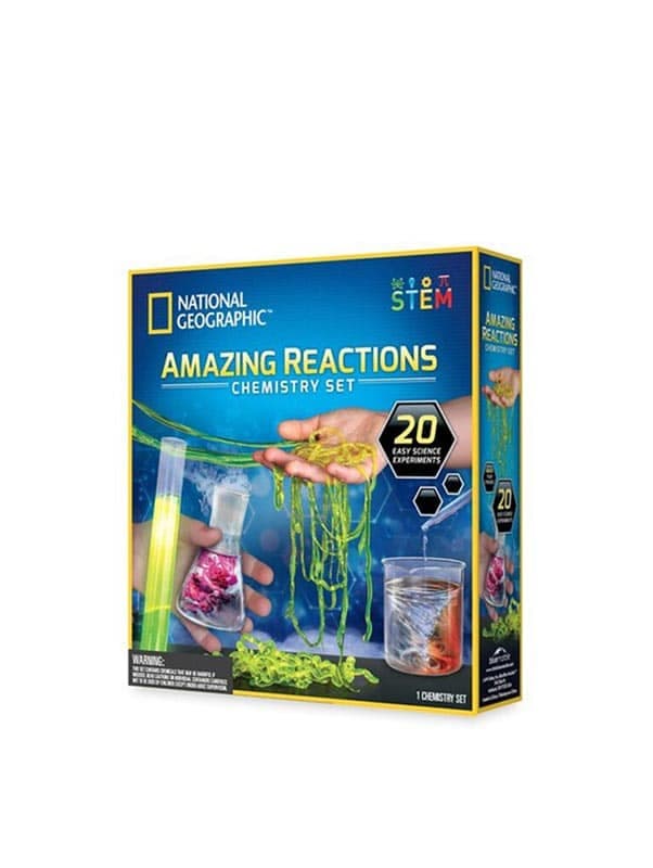 ערכת כימיה - תגובות מדהימות (נשיונל ג'יאוגרפיק)