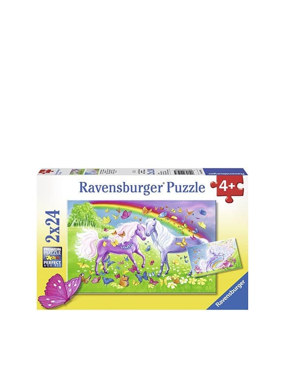 פאזל סוסים וקשת בענן (2x24)