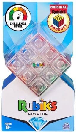 קובייה הונגרית קריסטל 3X3 רוביקס מקורית (Rubik's)