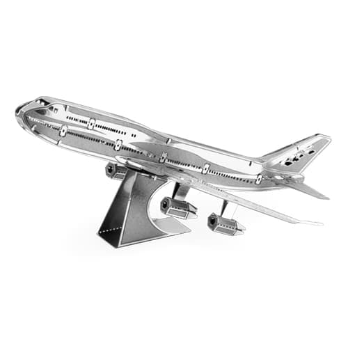 בואינג 747 - מודל הרכבה ממתכת (earth metal)