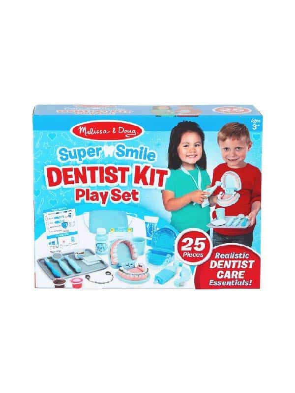 ערכת משחק רופא שיניים - מליסה ודאג