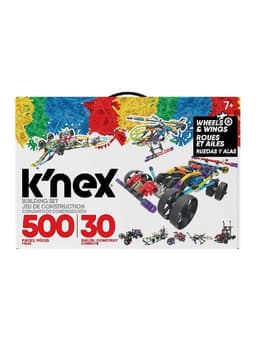 סט הרכבה גלגלים וכנפיים 500 חלקים - k'nex (קונקס)