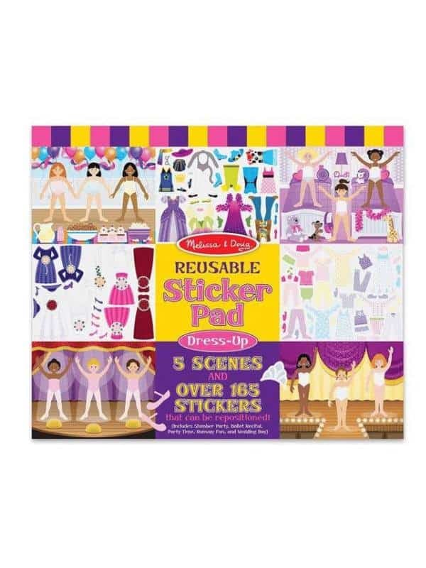 חוברת מדבקות הלבשה - מליסה ודאג