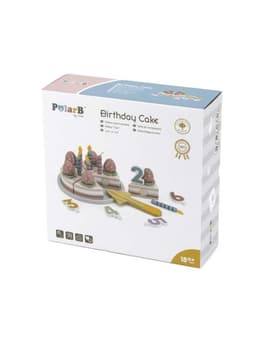 ויגה - עוגת יום הולדת מעץ תותים ומספרים