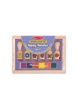 סט חותמות קטן עם ידית - מליסה ודאג