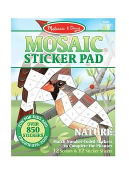 חוברת מדבקות מוזאיקה - טבע מליסה ודאג