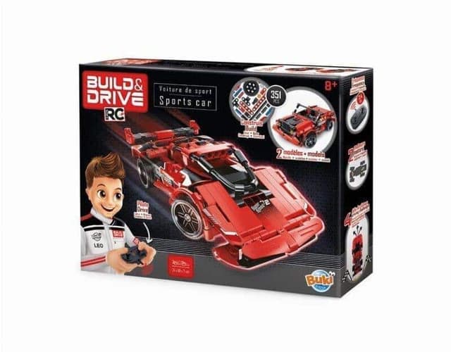 הרכבת מכונית ספורט על שלט - בוקי צרפת