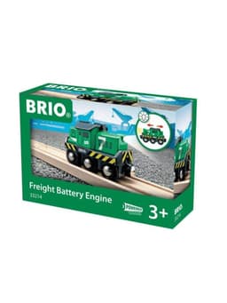 קטר ירוק על סוללות 33214 (BRIO)