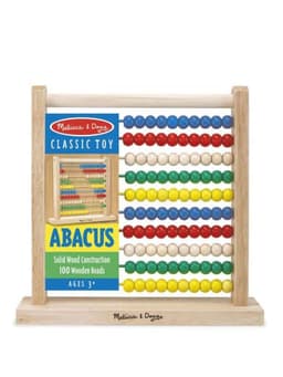 חשבונייה צבעונית מעץ - מליסה ודאג