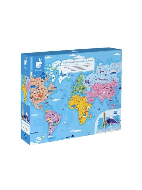 פאזל חינוכי 350 חלקים – הדברים המסקרנים בעולם