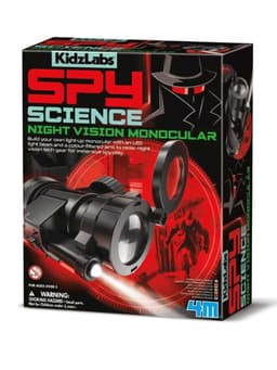 מדע ריגול - משקפת מונוקולרית לראיית לילה (4M)