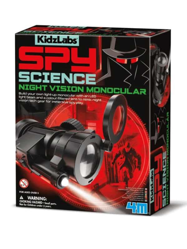 מדע ריגול - משקפת מונוקולרית לראיית לילה (4M)