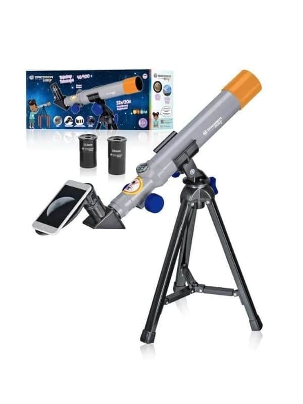 טלסקופ לילדים ברסר ג'וניור - 40/400 הגדלה 32X