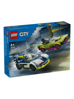 לגו סיטי 60415 - מרדף מכונית משטרה ומכונית על