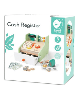 קופה רושמת מעץ - (Foxmind Classic)