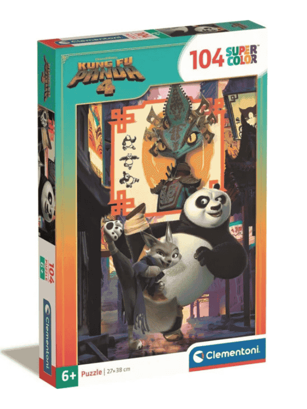 פאזל קונג פו פנדה 4 (104 חלקים)