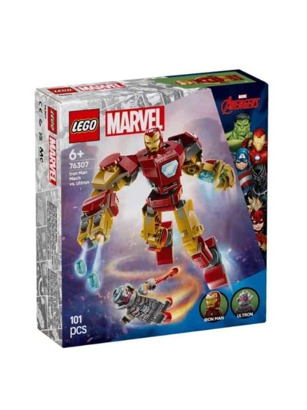 לגו 76307 - רובוט איירון מן נגד אולטרון