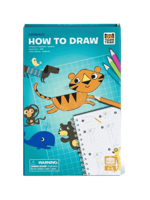 איך לצייר חיות - TigerTrib