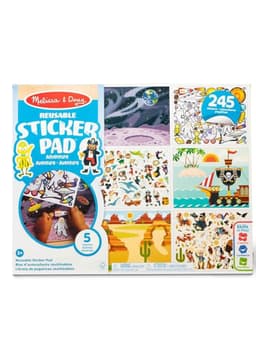 חוברת מדבקות הרפתקאות - מליסה ודאג