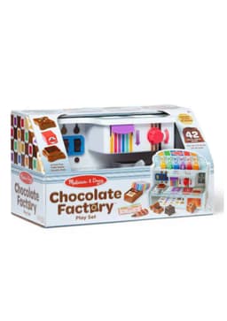 דוכן מעץ מפעל השוקולד - מליסה ודאג