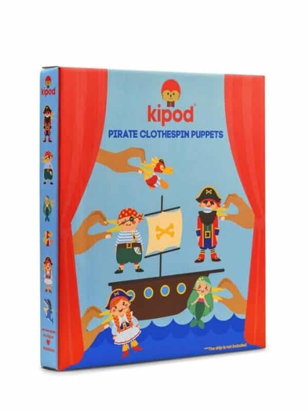 אטבובים בובות אטב פיראטים - קיפוד (Kipod)