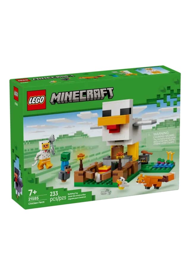 לגו מיינקראפט 21585 - חוות תרנגלות