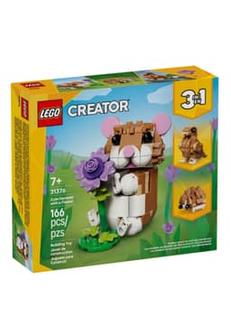 לגו קריאטור 31376 - אוגר חמוד עם פרח