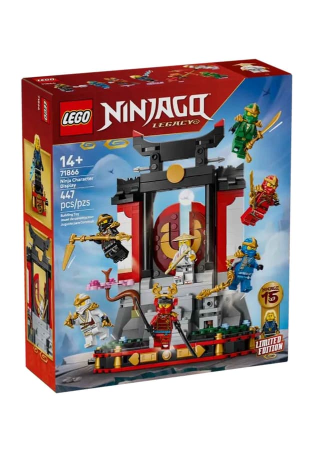 לגו נינג'גו 71866 - תצוגת דמויות נינג'ה