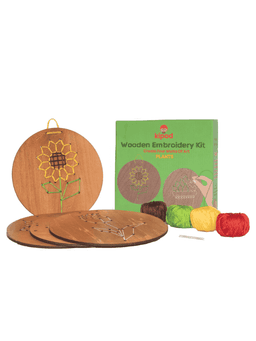 ריקמה על עץ צמחים - קיפוד (Kipod)