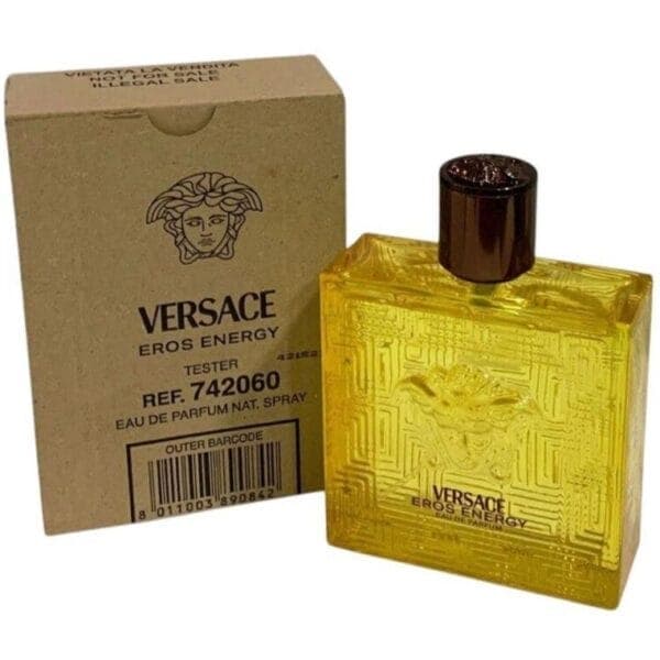 טסטר ורסצה ארוס אנרגי א.ד.פ TESTER VERSACE EROS ENERGY EDP 100ML