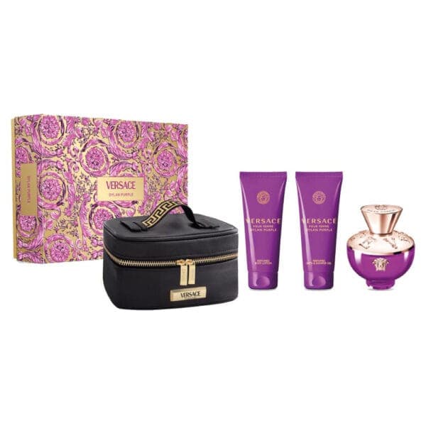 סט ורסצה דילן פרפל אדפ SET VERSACE DYLAN PURPLE EDP 100ML