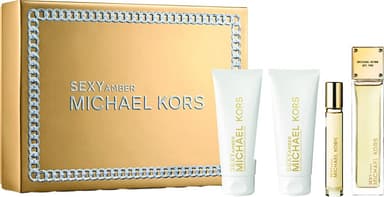 סט סקסי אמבר א.ד.פ + תחליב גוף + גל רחצה + א.ד.פ SET SEXY AMBER EDP 100ML+BSG 100+BL 100+EDP 10ML