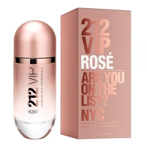 טסטר קרולינה הררה וי אי פי רוז אדפ Tester Carolina Herrera 212 VIP Rose Perfume EDP 50ML