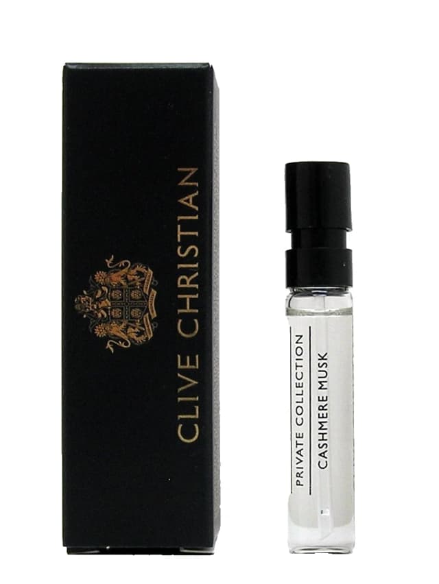 דוגמיות קלייב כריסטיאן פרייבט קולקשן E קשמיר מאסק אדפ Samples Clive Christian Private Collection E Cashmere Musk EDP Unisex 2ML