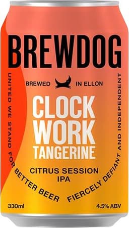 בירה ברודוג קלוקוורק טנג'רין פחית