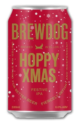 בירה ברודוג הופי כריסמס פחית