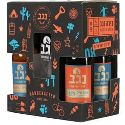 מארז בירה נגב 4X330 מל