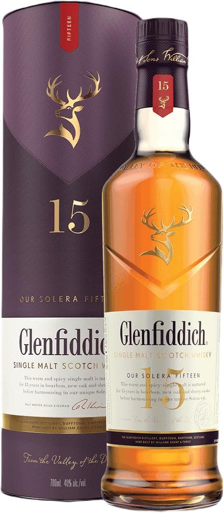 וויסקי גלנפידיך 15 ליטר