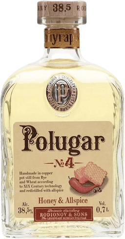 וודקה פולוגר מס 4 דבש ופלפל