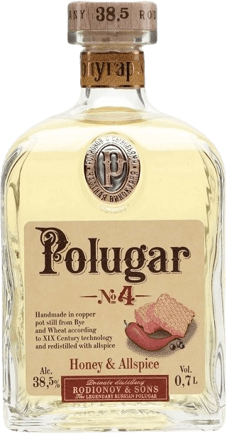 וודקה פולוגר מס 4 דבש ופלפל