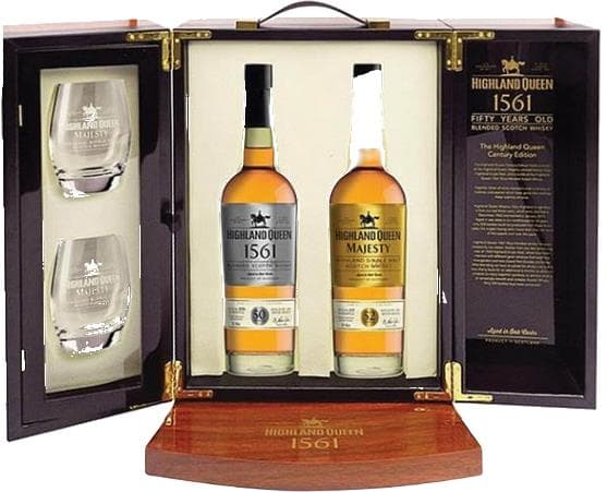 וויסקי היילנד קווין מארז סינגל 52 שנה +