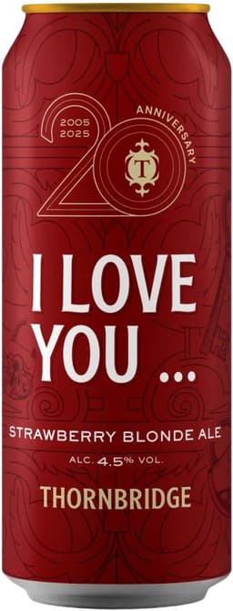 בירה ת'ורנברידג' איי לאב יו