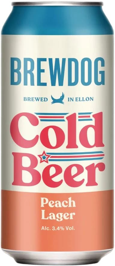 בירה ברודוג קולד ביר אפרסק ללא גלוטן